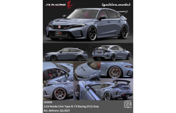HONDA Civic Type-R J'S Racing (FL5), gray