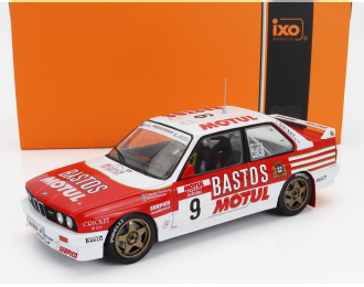 BMW 3-series M3 (e30) Team Motul Bastos N 9 4th Rally Tour De Corse (1988) Francois Chatriot - Michel Perin, Red White