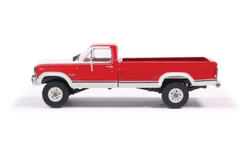 FORD F-128 XLT Lariat Pick-up (1984), red / white
