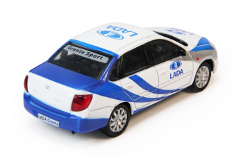 LADA Granta Sport, white / blue