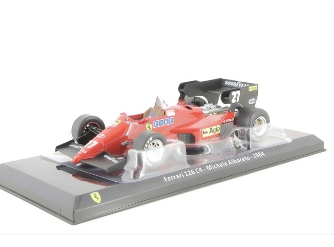 FERRARI 126 C4 - 1984 - Michele Alboreto, Les Grandes Ferrari F1 Mythe et Passion