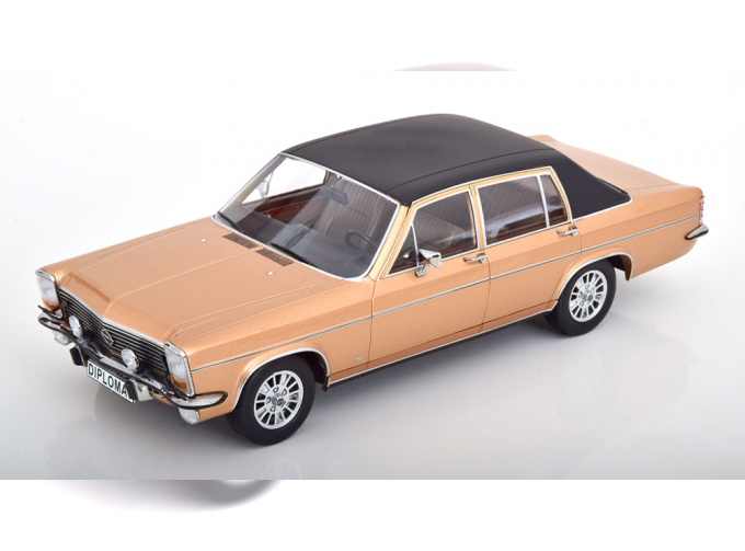 OPEL Diplomat B, gold metallic/ flat black