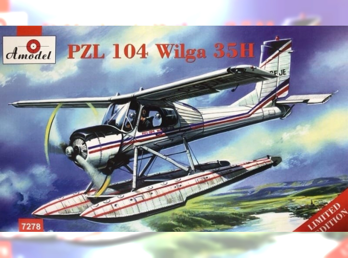 Сборная модель PZL 104 Wilga 35 H hydroplane