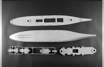 Сборная модель Американский линкор USS "Ohio" BB-68