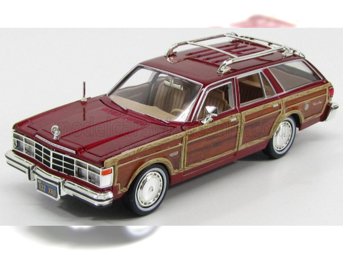 CHRYSLER Lebaron Town & Car (1979), Red Met Wood