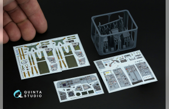 3D Декаль интерьера кабины Tornado IDS (ВВС Германии) (Revell) (с 3D-печатными деталями)