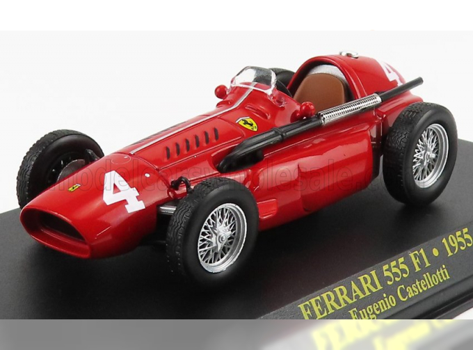 FERRARI F1 555 №4 Season (1955) Eugenio Castellotti, Red