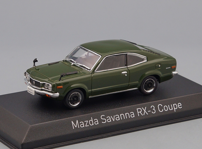 MAZDA Savanna RX-3 (S102A) (1972), dark green 