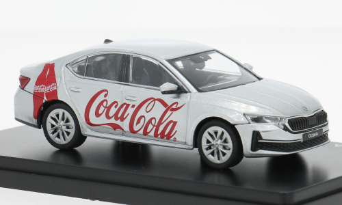 SKODA Octavia IV FL Coca Cola (2024), silver