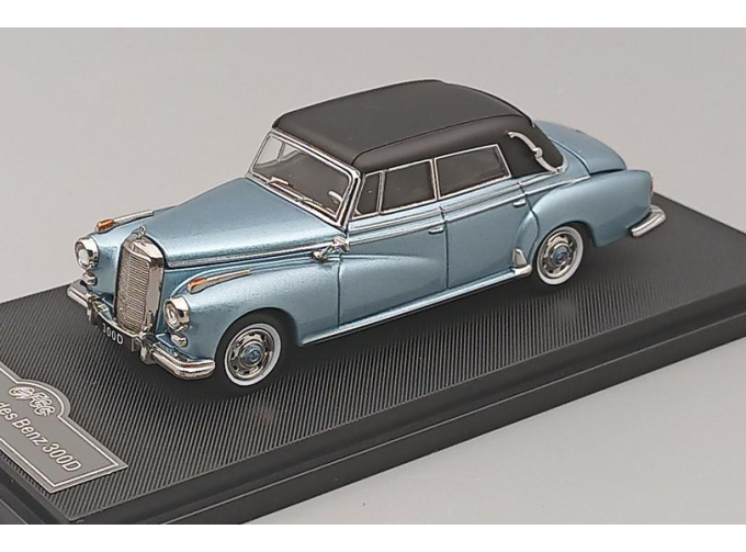 MERCEDES-BENZ 300D (1959), light blue / black