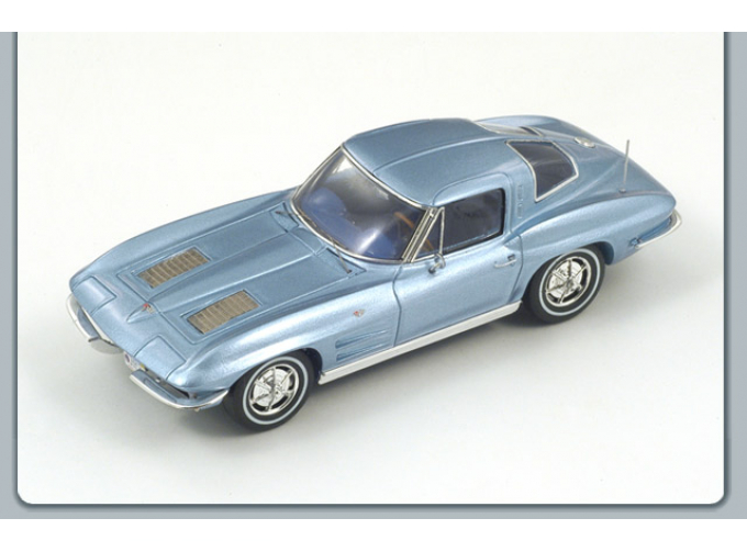 CHEVROLET Corvette Sting Ray coupe 1963, blue