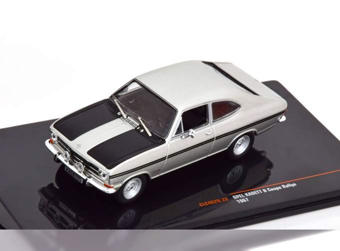 OPEL Kadett B Coupe Rallye (1967), silver black