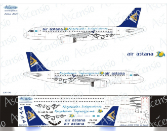 Декаль на самолет Arbus A320 (Аr Astana)