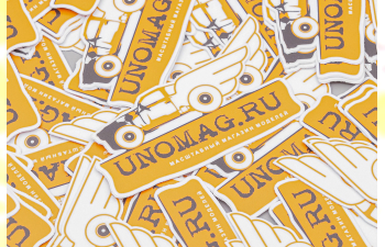 Наклейка unoMAG (глянец)