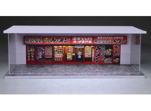 Diorama Ramen shop with light, various