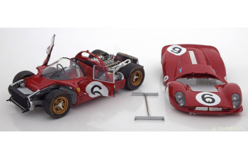 FERRARI 330 P4 Spyder No 6 BOAC 500 (1967)