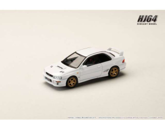 SUBARU Impreza PURE SPORTS COUPE WRX type R STi Version, fether white