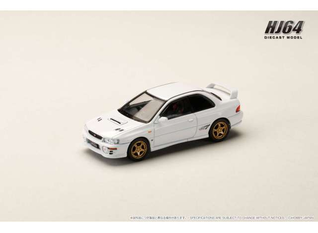 SUBARU Impreza PURE SPORTS COUPE WRX type R STi Version, fether white