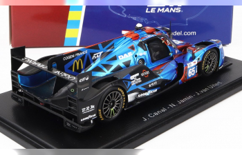 ORECA Gibson 07 Gk428 4.2l V8 Team Panis Racing N65 24h Le Mans (2022) J.Canal - N.Jamin - J.van Uitert, Blue Met Red