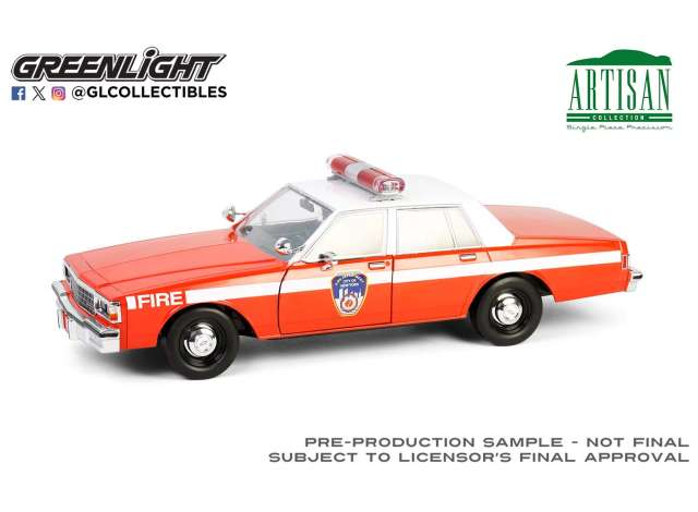CHEVROLET Caprice 9C1, NYFD The Official Fire Department City of New York (1987), red/white