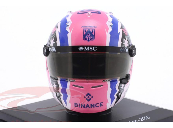 MINI HELMET Jack Doohan #7 BWT Alpine F1 Team Formula 1 (2025)