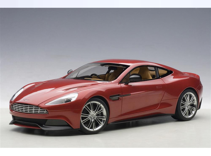 ASTON MARTIN VANQUISH 2015 (VOLCANO RED) COMPOSITE MODEL/FULL OPENINGS