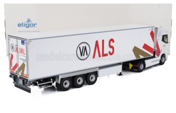 DAF Xg Truck Semi-frigo Als Transports (2021), White