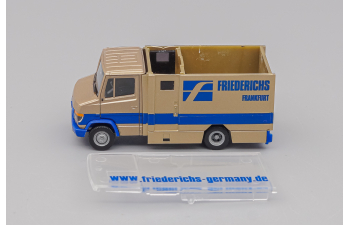 MERCEDES-BENZ Vario Geldtransporter "FRIEDERICHS FRANKFURT", goldmetallic / blue