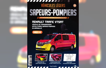 RENAULT trafic VTSAT - Vehicule de transmissions satellitaires ( Marins-pompiers de Marseille) 