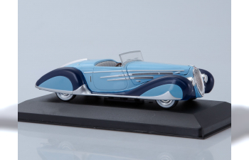 DELAHAYE 165 V12 (1938), light blue / blue