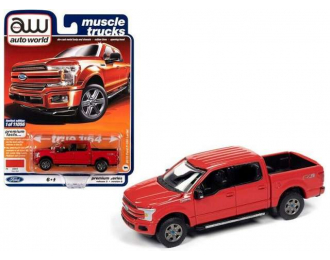 FORD F-150 Lariat 2019, red