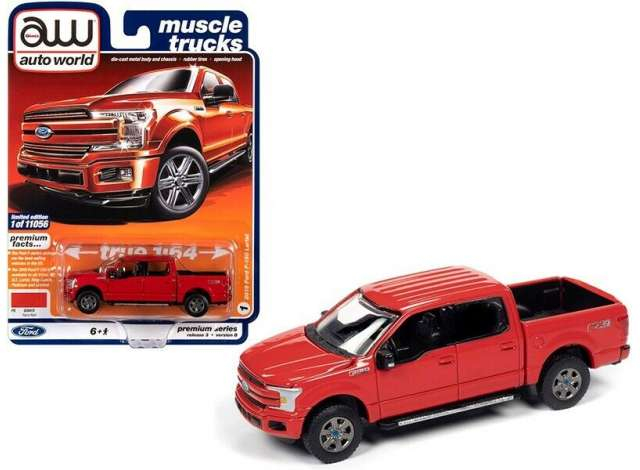 FORD F-150 Lariat 2019, red