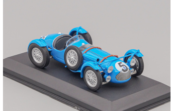 TALBOT Lago T26gs Team Louis Rosier №5 Winner 24h Le Mans (1950) Louis Rosier - Jean Louis Rosier, light blue
