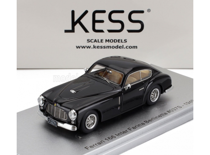 FERRARI 166 S/n.037s Inter Farina Berlinetta (1949), black