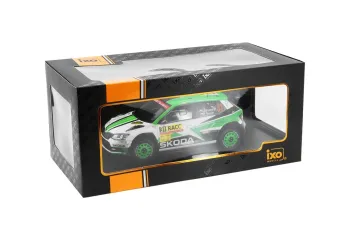 SKODA Fabia R5 #31 "Skoda Motorsport" Kopecky/Dresler 13 место Rally Catalonia (2018)