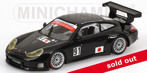 Porsche 911 GT3 RS Essais Le Mans 2005 (Yamagishi - Pompidou - Jean-Luc Blanchemain)