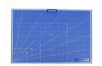Коврик для резки Синий кобальт, формат А1, 5 слоёв