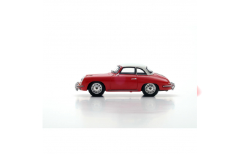 Porsche 356 C Cabrio Hardtop 1963 (red)