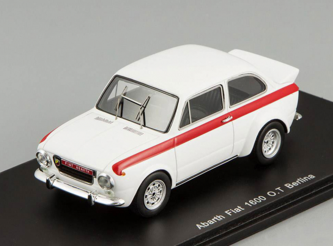 ABARTH Fiat 1600 O.T Berlina, white / red