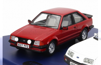 FORD Xr Collection Set 3x Escort Mkiii Xr3i - Fiesta Mki Xr2 - Sierra Xr4i, Red White Blue