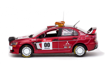 MITSUBISHI LANCER EVOLUTION X - #00 H.MIYOSHI/H.ICHINO, RALLY JAPAN (2007) - Course Car