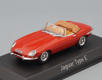 JAGUAR E-Type Cabriolet (1961), carmin red