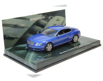 BENTLEY Continental GT, blue metallic