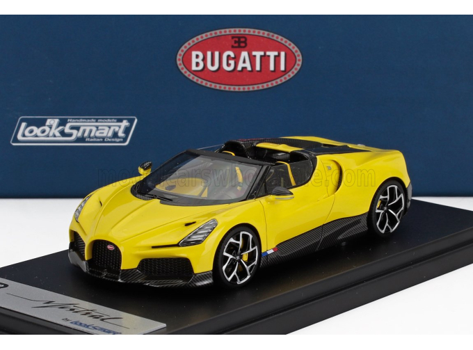 BUGATTI Mistral W16 (2023), Molsheim Yellow