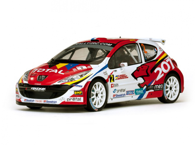 Peugeot 207 S2000 №2, Nicolas Vouilloz - Nicolas Klinger, Rallye d'Ypres, 2008