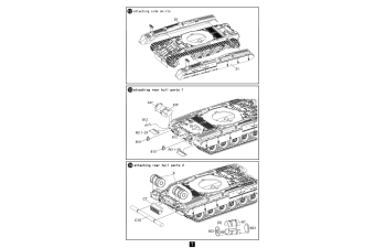 Сборная модель танк Т-80UM Main Battle Tank