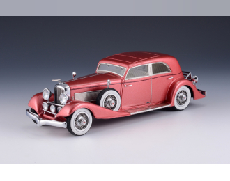 DUESENBERG J 365/2385 Queen of Diamonds Franay Sports Berline Sedan 1933 Light Maroon Metallic