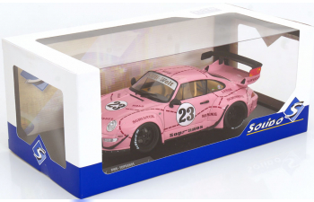 PORSCHE 911 (993) Sopranos RWB Bodykit Pink Pig (2020), pink red