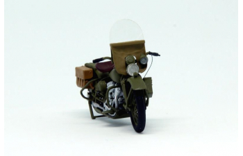 WLA-42 мотоцикл милиции 1947 г