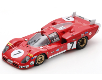 FERRARI 512S 5.0L V12 Team Sefac SPA Ferrari №7 24h Le Mans (1970) Derek Bell - Ronnie Peterson 